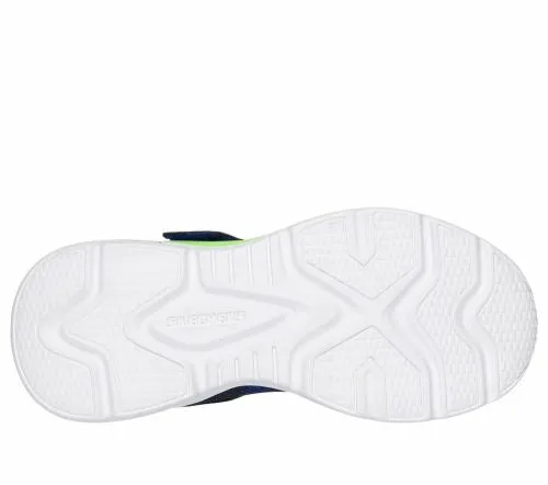 S Lights TriNamics Navy Lime Kids SKECHERS Big Kids UK Sizes 36