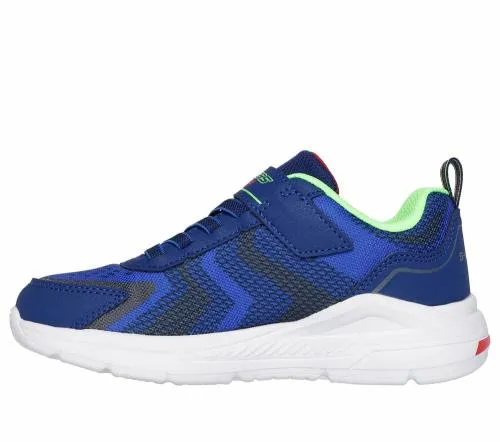 S Lights TriNamics Navy Lime Kids SKECHERS Big Kids UK Sizes 36