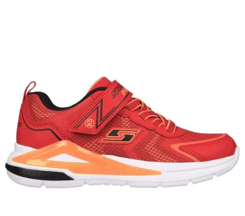 S Lights TriNamics Red Orange Kids SKECHERS Toddlers UK Sizes 49