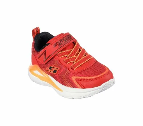 S Lights TriNamics Red Orange Kids SKECHERS Toddlers UK Sizes 49