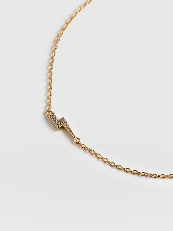 Saint And Sofia Bracelets Women Astral Lightning Bracelet 8211 Gold Gold