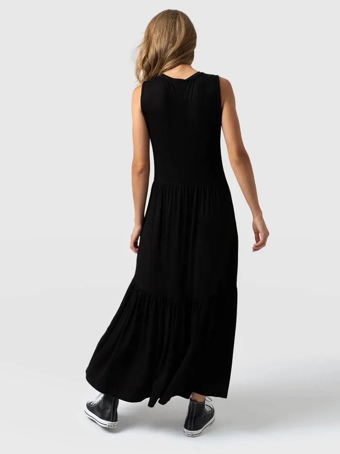 Saint And Sofia Dresses Women Greenwich Dress 8211 Black Rock N Roll Black Rock N Roll