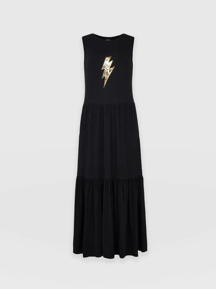 Saint And Sofia Dresses Women Greenwich Dress 8211 Black Rock N Roll Black Rock N Roll