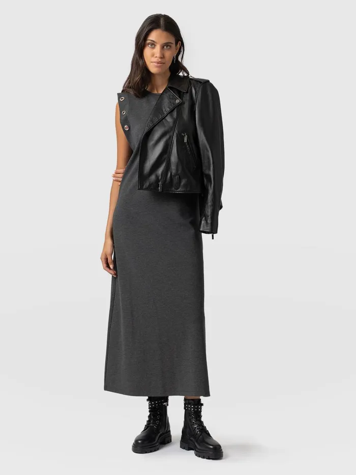 Saint And Sofia Dresses Women Rowan Dress 8211 Charcoal Eyelet Charcoal Eyelet