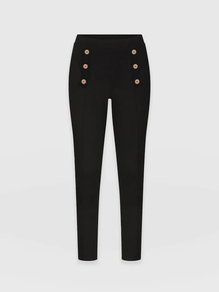 Saint And Sofia Pants Women Chelsea Legging 8211 Black Black