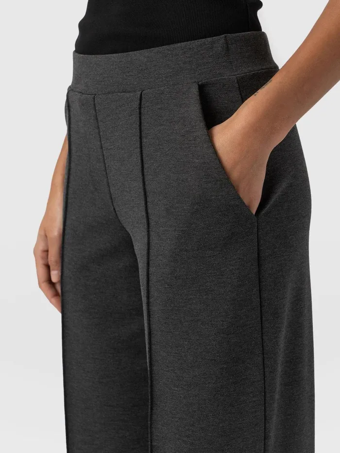 Saint And Sofia Pants Women Keller Wide Leg Pant 8211 Charcoal Charcoal