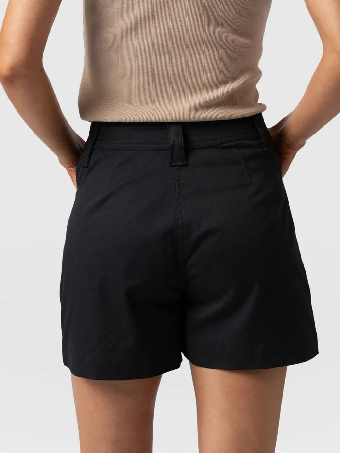 Saint And Sofia Shorts Women Cargo Short 8211 Black Black