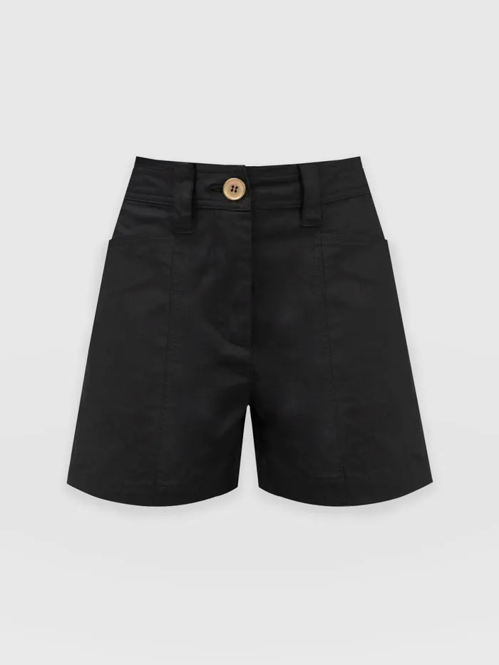 Saint And Sofia Shorts Women Cargo Short 8211 Black Black