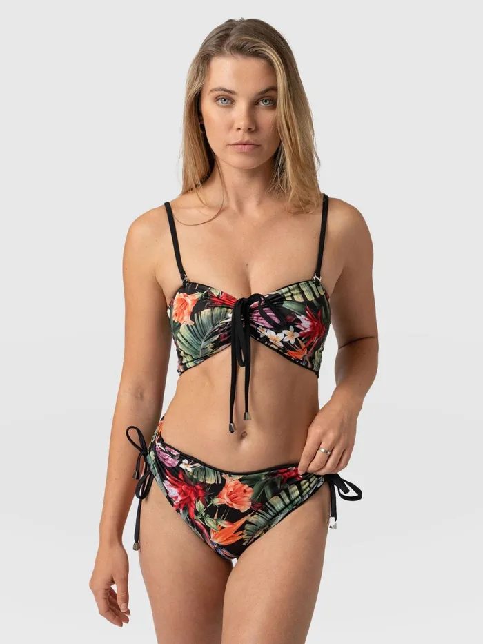 Saint And Sofia Swimwear Women Halina Bikini Top 8211 Tropics Tropics