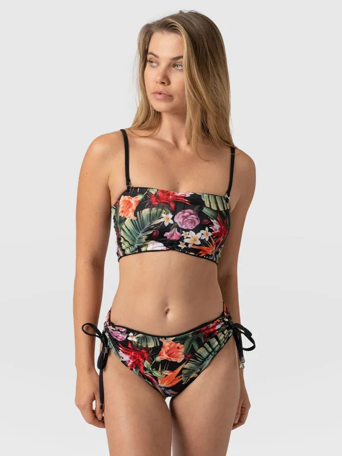 Saint And Sofia Swimwear Women Halina Bikini Top 8211 Tropics Tropics