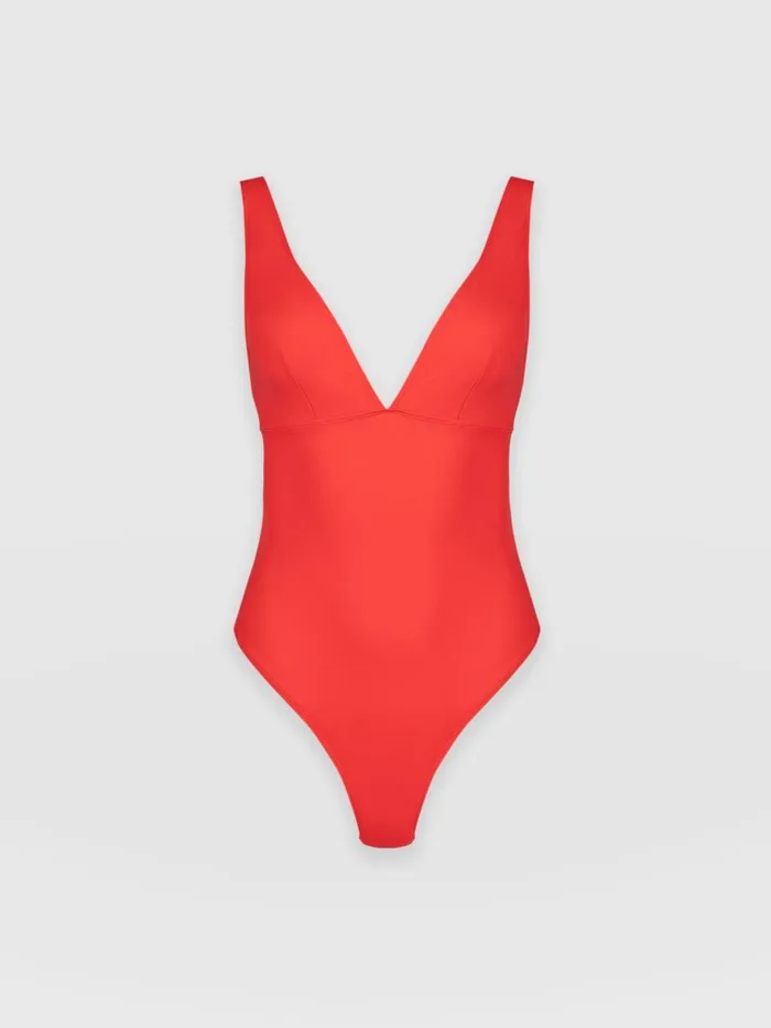 Saint And Sofia Swimwear Women Levana Swimsuit 8211 Red Red