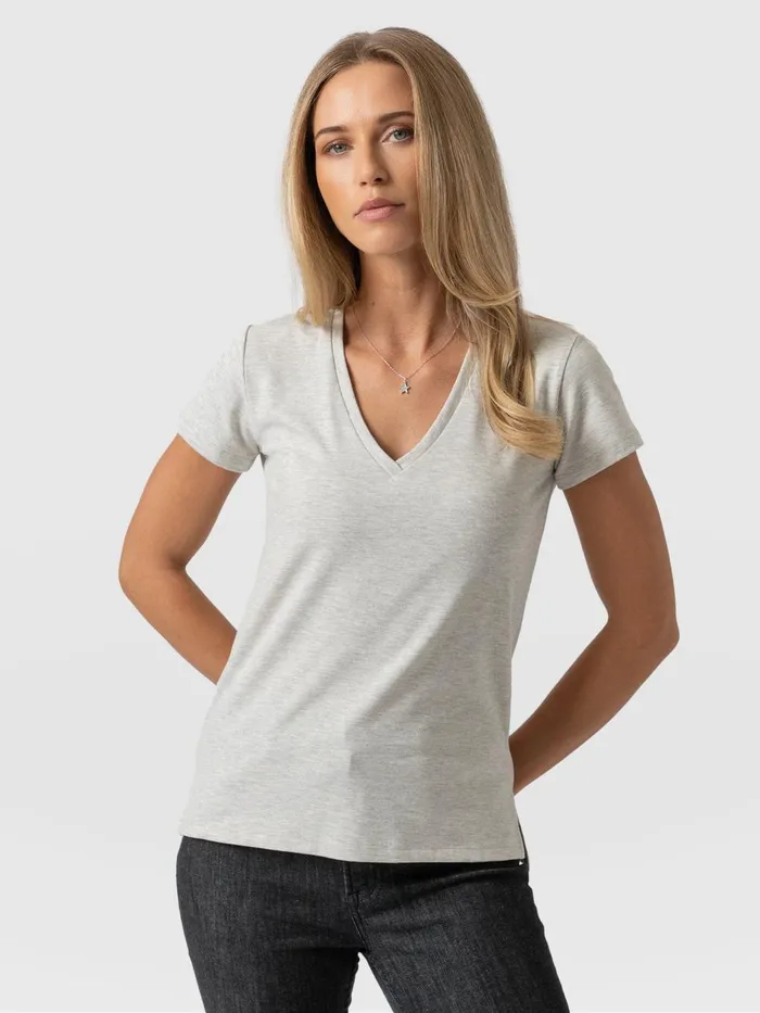 Saint And Sofia TShirts and Tanks Women Apartment Tee 8211 Grey Grey