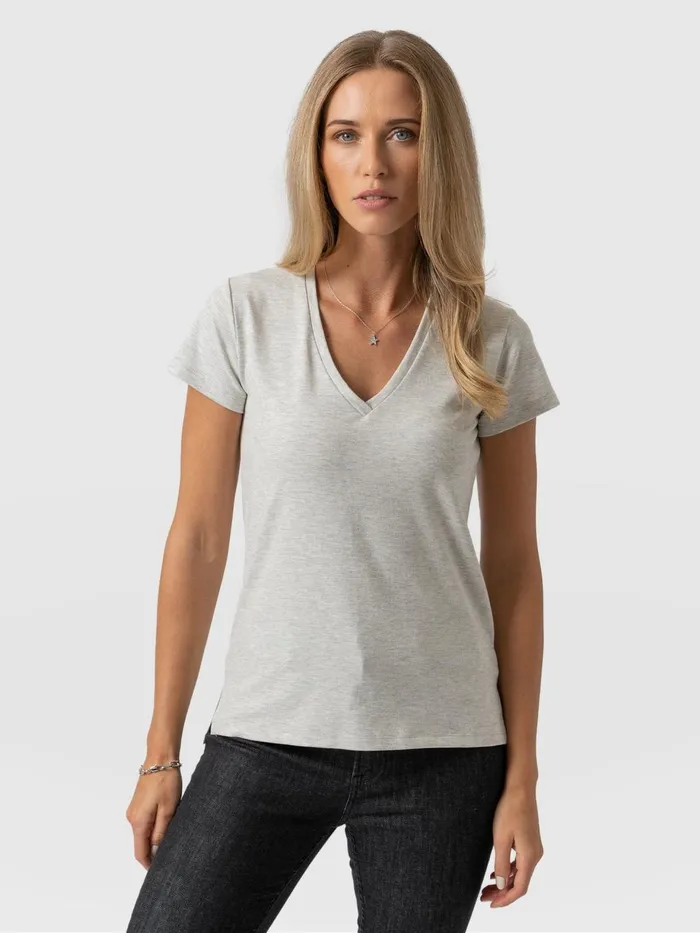 Saint And Sofia TShirts and Tanks Women Apartment Tee 8211 Grey Grey