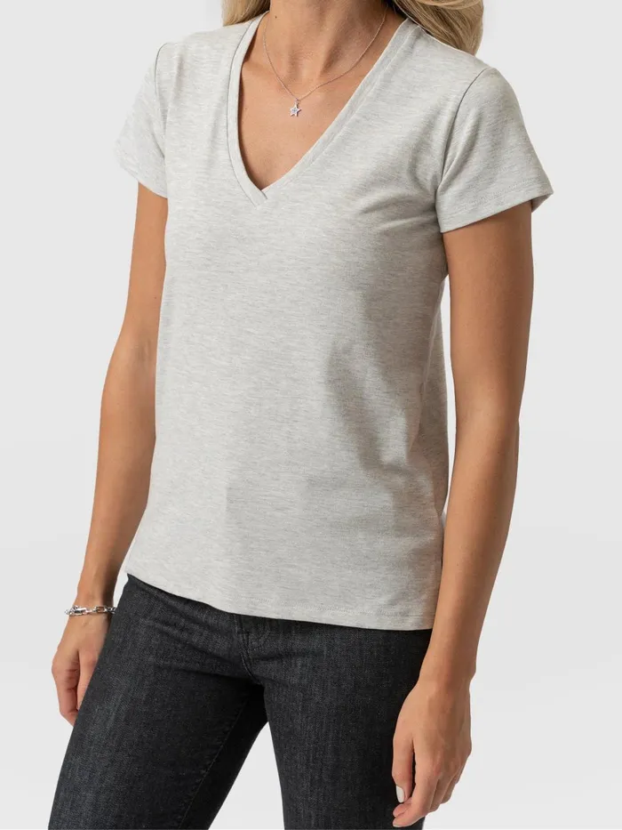 Saint And Sofia TShirts and Tanks Women Apartment Tee 8211 Grey Grey