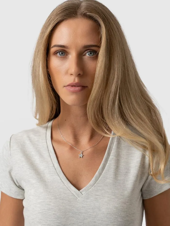 Saint And Sofia TShirts and Tanks Women Apartment Tee 8211 Grey Grey