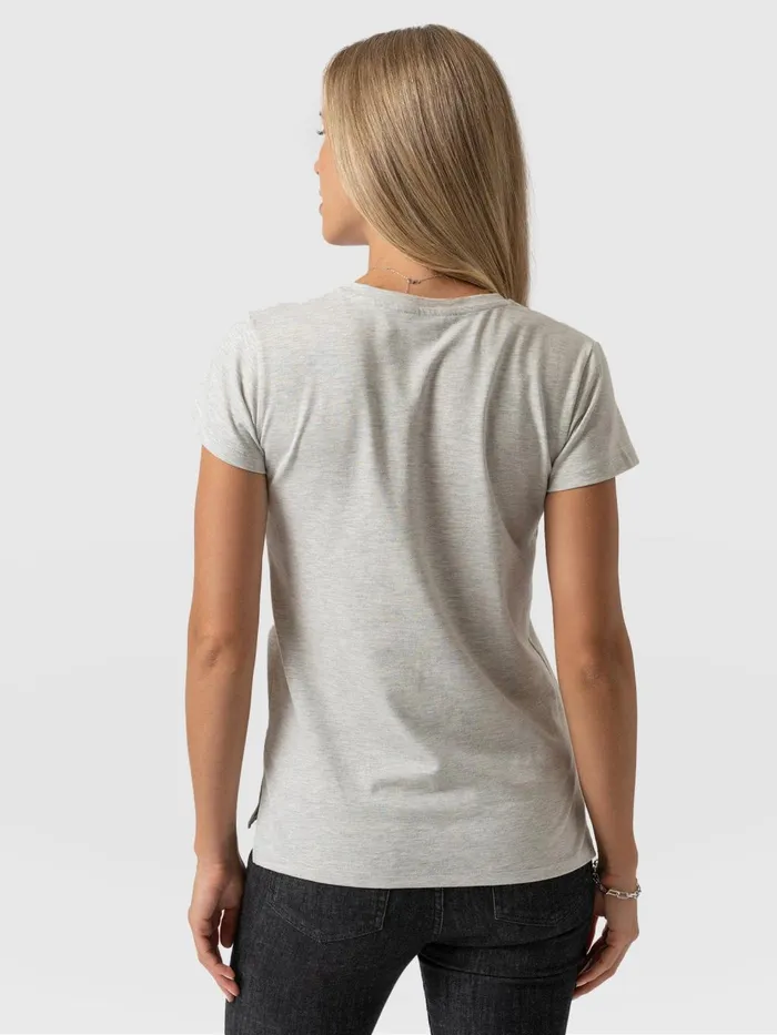 Saint And Sofia TShirts and Tanks Women Apartment Tee 8211 Grey Grey