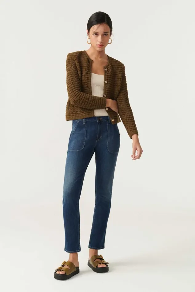 SallyStraightLeg Jeans Clothing Baandsh Pants and Jeans