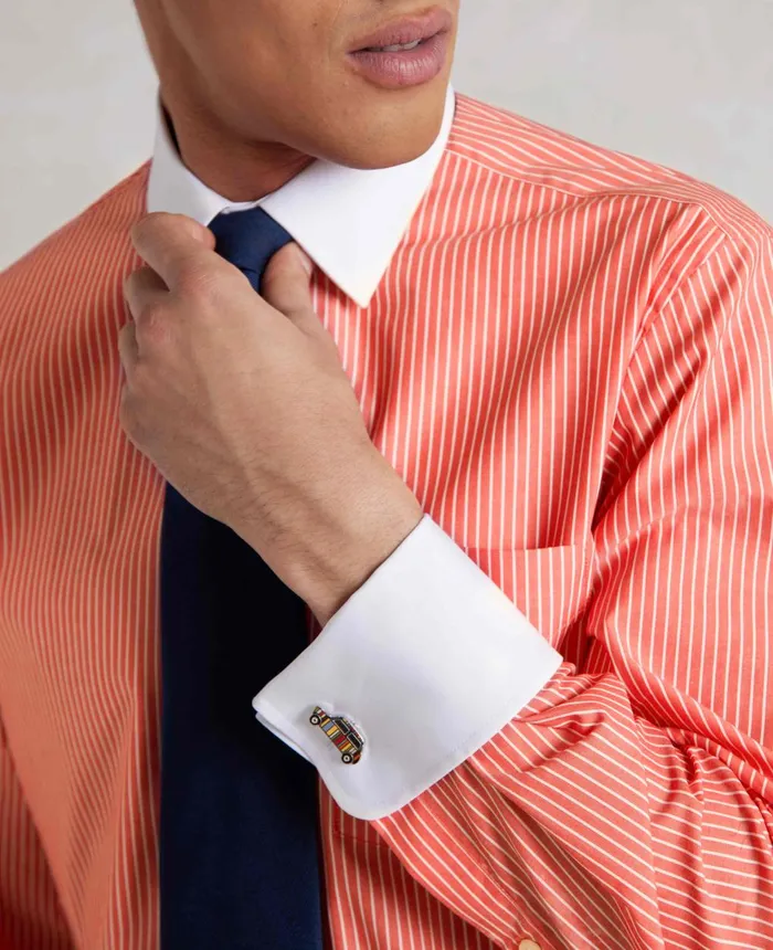 Savile Row Company Red White Poplin Stripe Classic Fit Formal Shirt 8211 Double Cuff Red Reverse Stripe Men Formal Shirts Savile Row Company Red White Poplin Stripe Classic Fit Formal Shirt 8211 Double Cuff Red Reverse Stripe Men Formal Shirts