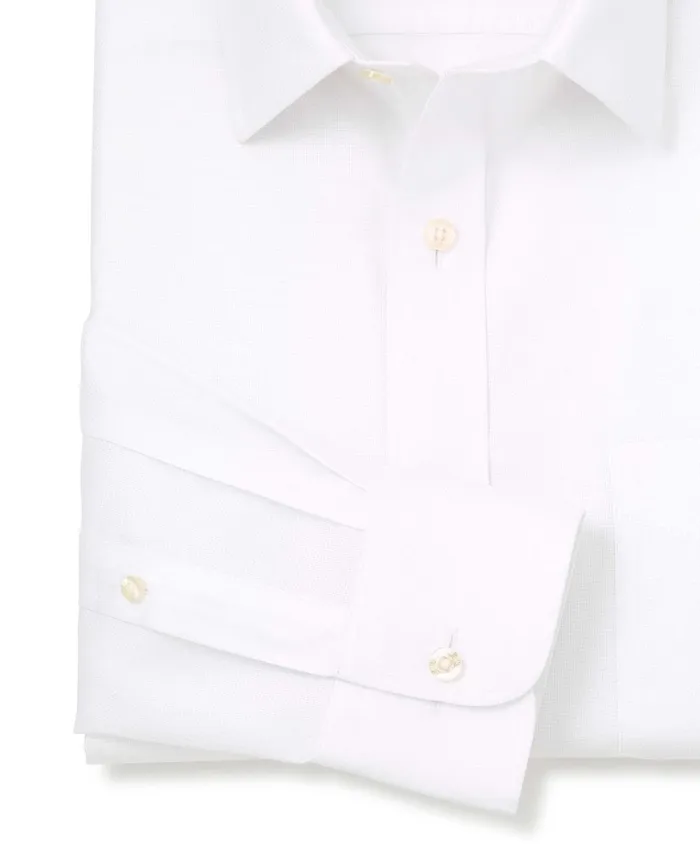 Savile Row Company White Cotton Classic Fit NonIron Shirt 8211 Single Cuff White Men Formal Shirts Savile Row Company White Cotton Classic Fit NonIron Shirt 8211 Single Cuff White Men Formal Shirts