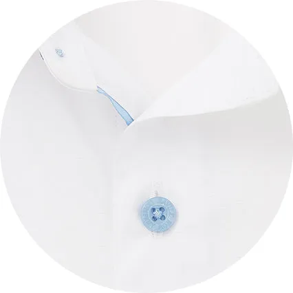 Savile Row Company White Slim Fit Blue Button SmartCasual Shirt 8211 Single Cuff Blue Buttons Men Casual Shirts Savile Row Company White Slim Fit Blue Button SmartCasual Shirt 8211 Single Cuff Blue Buttons Men Casual Shirts