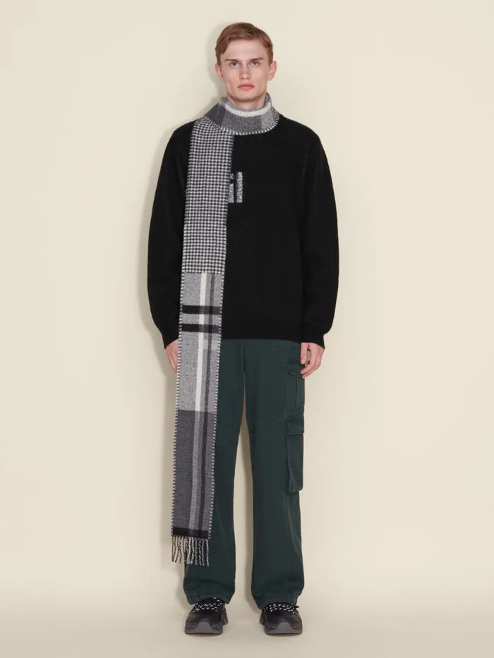 Scarves WomenMen Holzweiler Tableau XXS 260 Black