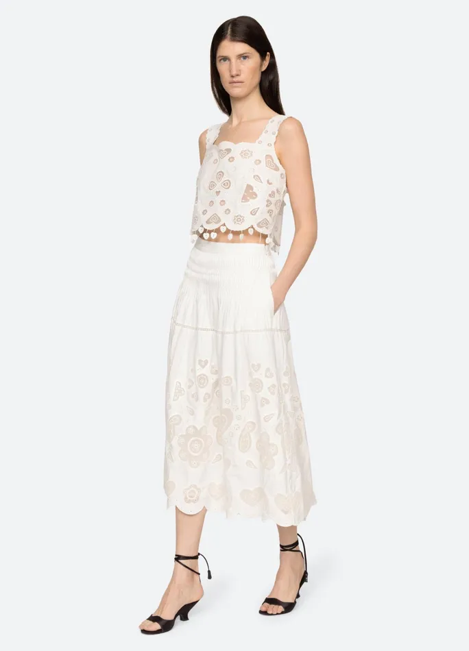 Sea New York Bottoms Jeanetta Skirt White 8211 Women