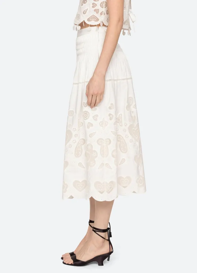 Sea New York Bottoms Jeanetta Skirt White 8211 Women