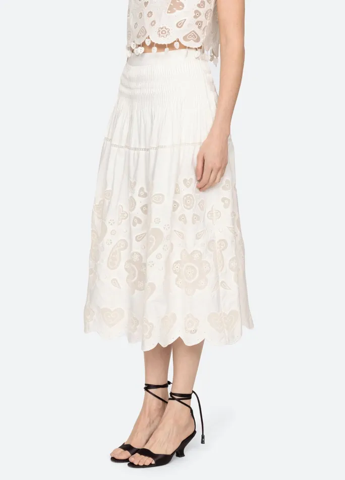 Sea New York Bottoms Jeanetta Skirt White 8211 Women