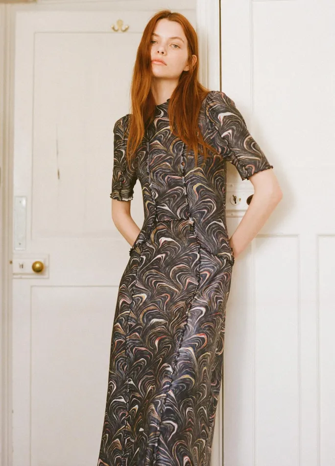 Sea New York Dresses Amara SS Dress Navy 8211 Women