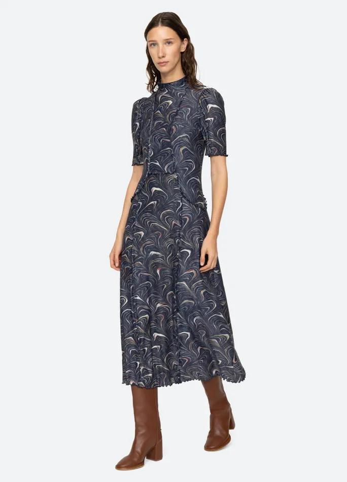 Sea New York Dresses Amara SS Dress Navy 8211 Women