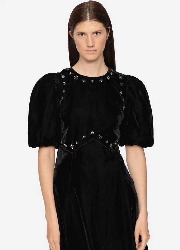 Sea New York Dresses Caryl SS Dress Black 8211 Women
