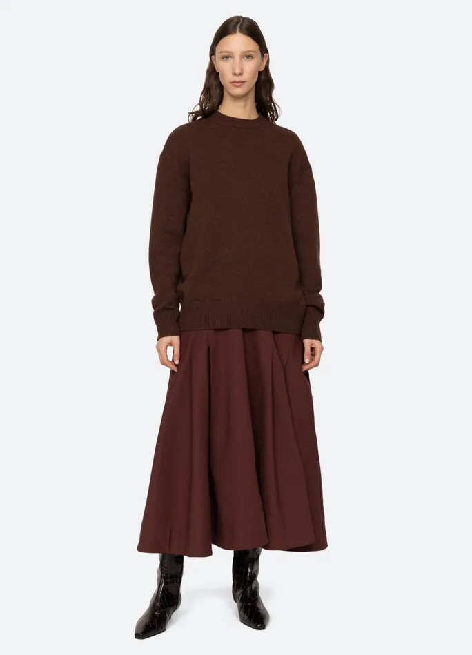 Sea New York Dresses Kerith Dress Burgundy 8211 Women