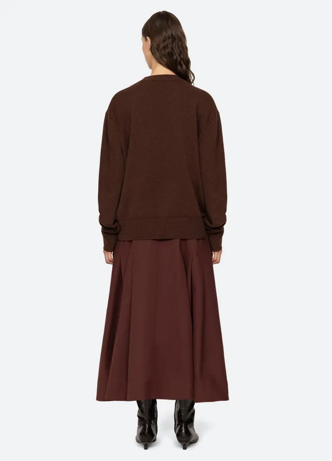 Sea New York Dresses Kerith Dress Burgundy 8211 Women