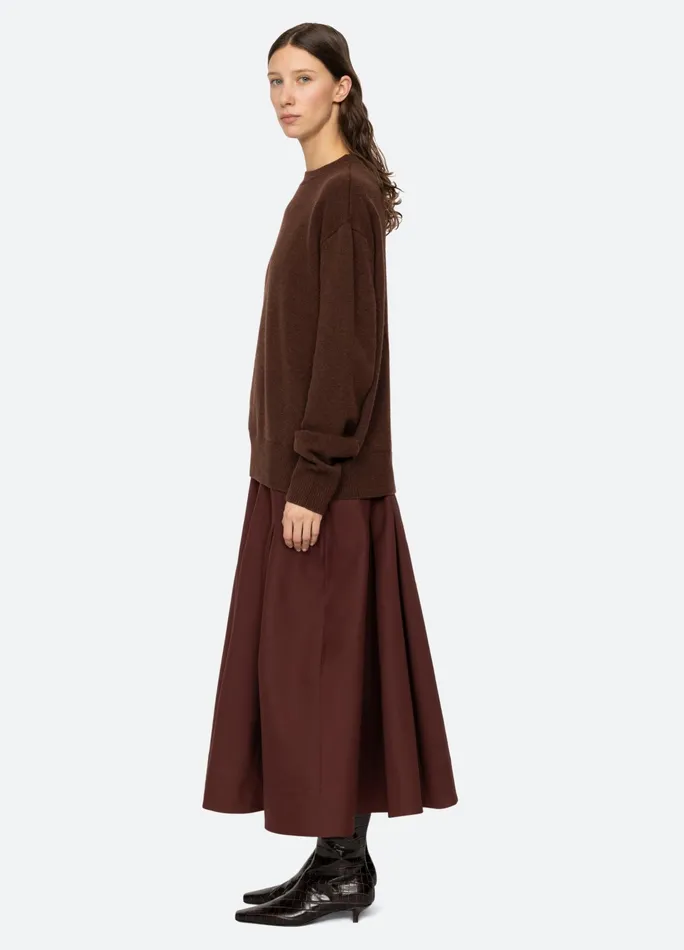 Sea New York Dresses Kerith Dress Burgundy 8211 Women