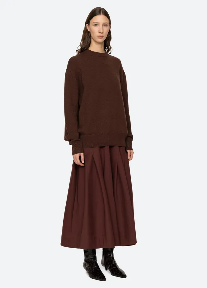 Sea New York Dresses Kerith Dress Burgundy 8211 Women