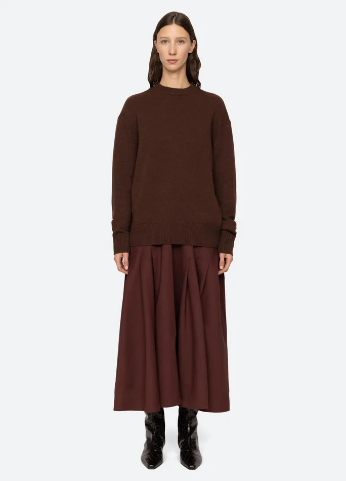 Sea New York Dresses Kerith Dress Burgundy 8211 Women