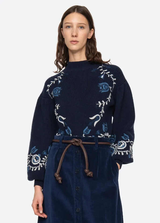 Sea New York Tops Inga Sweater Navy 8211 Women