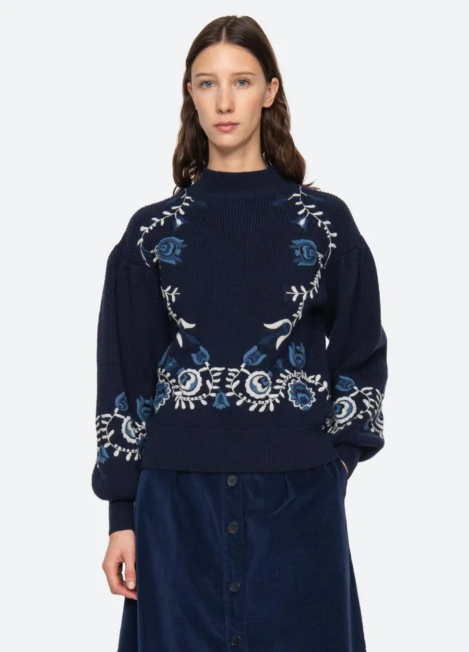 Sea New York Tops Inga Sweater Navy 8211 Women