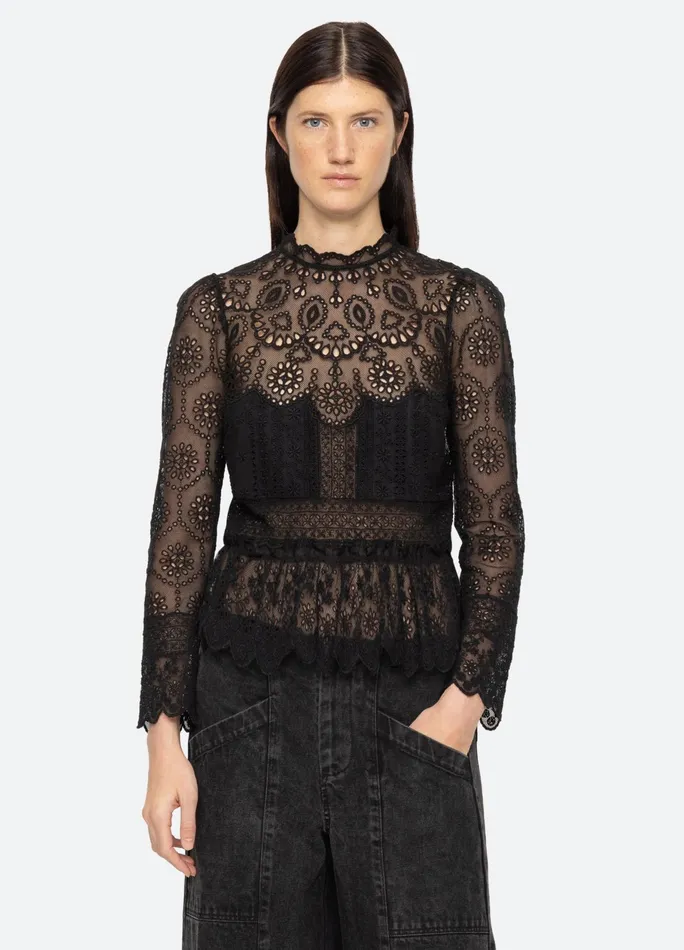 Sea New York Tops Lainey Top Black 8211 Women