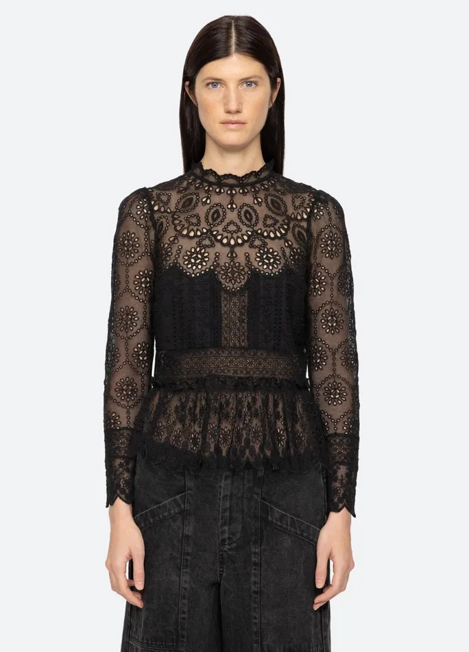Sea New York Tops Lainey Top Black 8211 Women