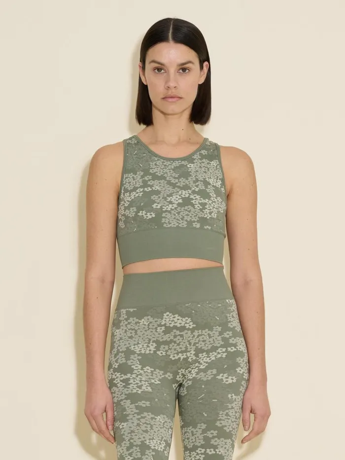 Shirts and Tops Women Holzweiler Seamless Jacquard Top Green Mix
