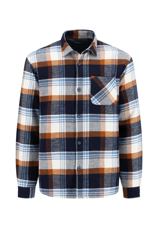 Shirts Men FYNCHHATTON Overhirt With A Styles Winter White