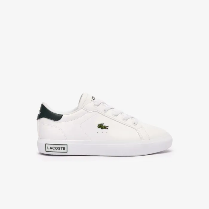 Shoes and Accessories Kids Lacoste Children039s Powercourt Sneakers Whitewhite 21g Shoes and Accessories Kids Lacoste Children039s Powercourt Sneakers Whitewhite 21g