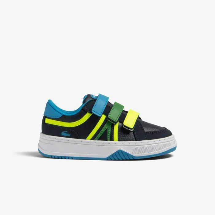 Shoes and Accessories Kids Lacoste Infants039 L001 Tricolor Sneakers Navyblue Nv1 Shoes and Accessories Kids Lacoste Infants039 L001 Tricolor Sneakers Navyblue Nv1