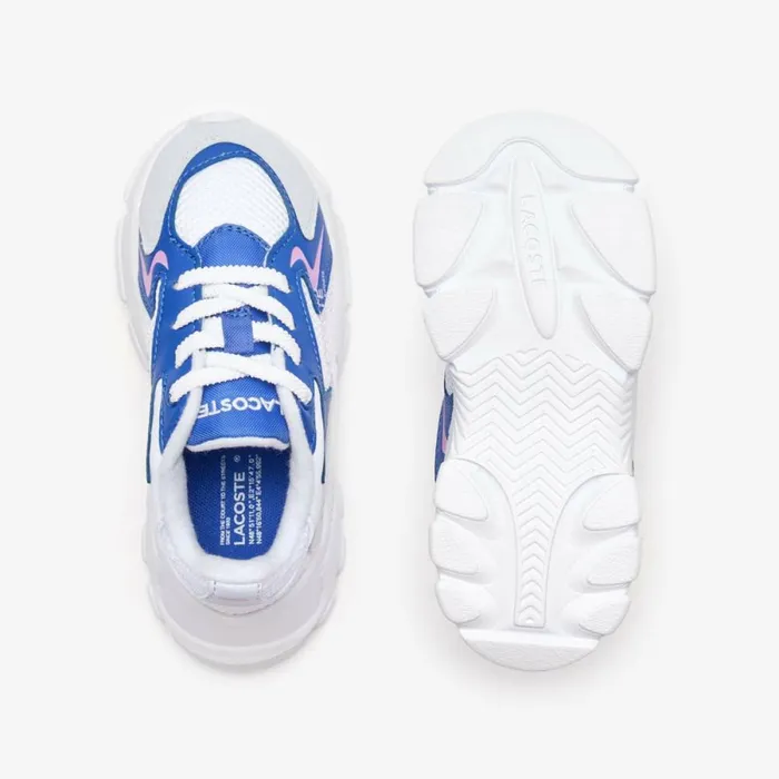 Shoes and Accessories Kids Lacoste Infants039 L003 Neo Sneakers Lt Bluwht 2k7