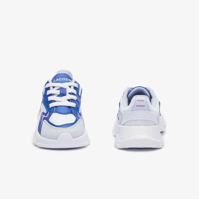 Shoes and Accessories Kids Lacoste Infants039 L003 Neo Sneakers Lt Bluwht 2k7