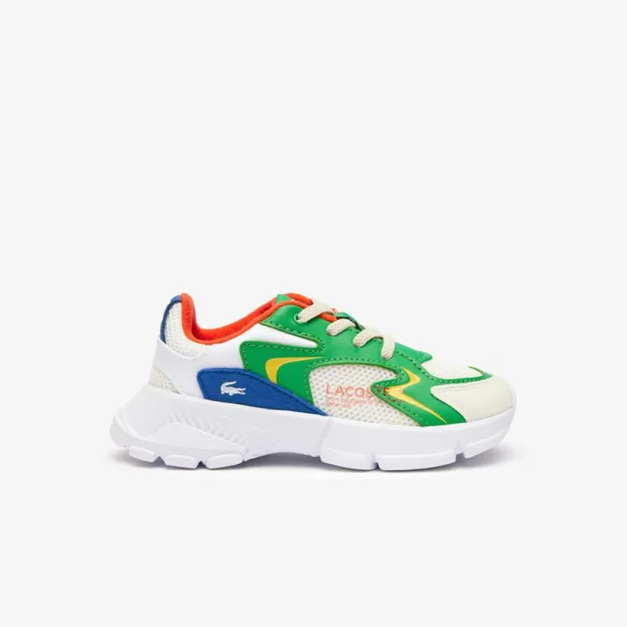 Shoes and Accessories Kids Lacoste Infants039 L003 Neo Sneakers Whiteblue 080 Shoes and Accessories Kids Lacoste Infants039 L003 Neo Sneakers Whiteblue 080