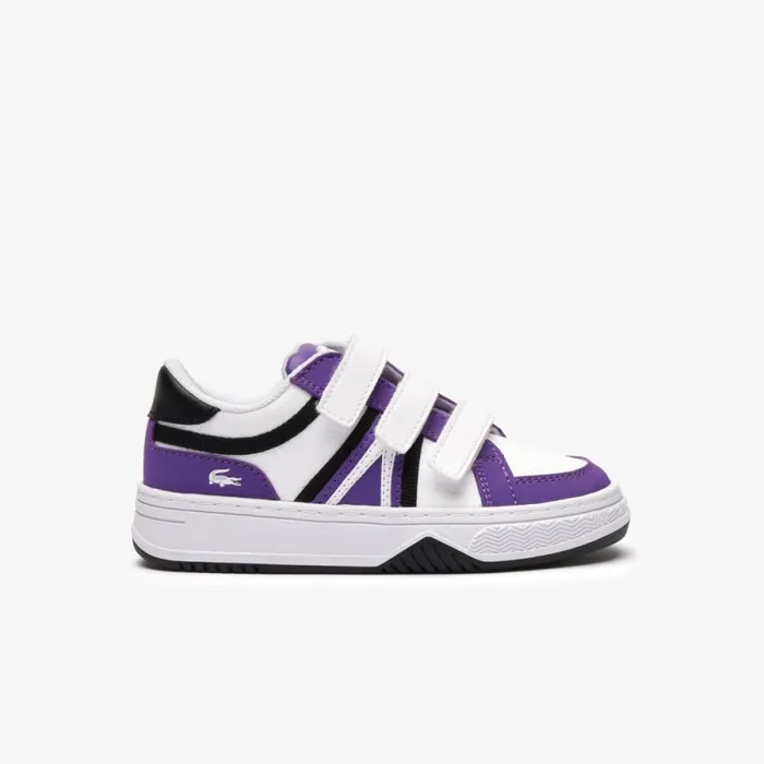 Shoes and Accessories Kids Lacoste Infants L001 Branded Sneakers Dk Purpwht 2b9 Shoes and Accessories Kids Lacoste Infants L001 Branded Sneakers Dk Purpwht 2b9