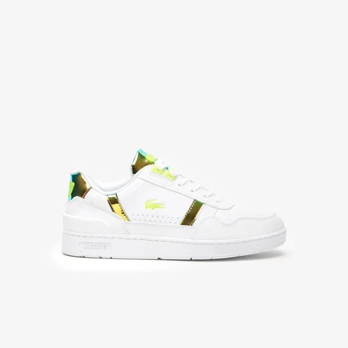 Shoes and Accessories Kids Lacoste Juniors039 TClip Sneakers Whtylw V05