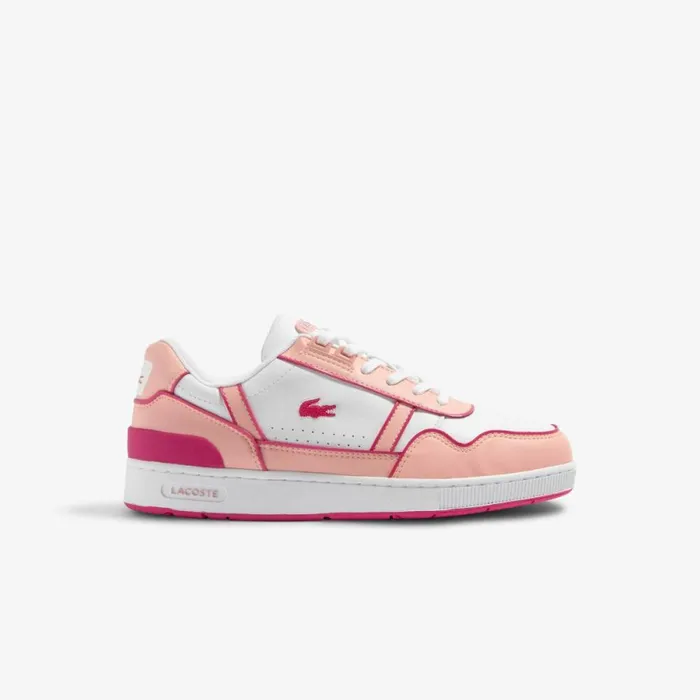 Shoes and Accessories Kids Lacoste Juniors ColorPop TClip Sneakers Whtlt Pink 1y9 Shoes and Accessories Kids Lacoste Juniors ColorPop TClip Sneakers Whtlt Pink 1y9